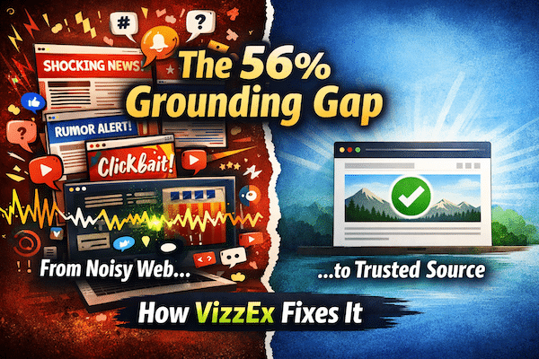 The 56% Grounding Gap: Why Google Can’t Trust the Noisy Web