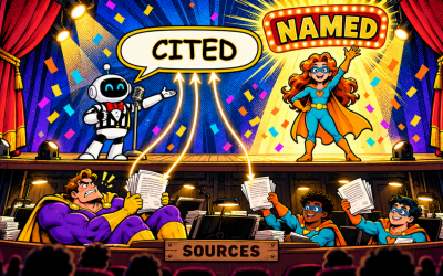 Being Cited Isn’t Being Recommended. The Question Decides Whether AI Says Your Name.